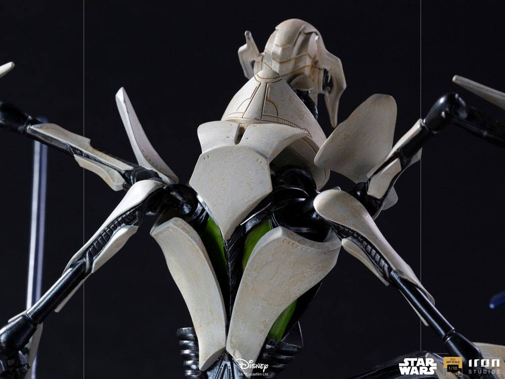 IRON STUDIOS - Star Wars Deluxe BDS Art Scale Statue 1/10 General Grievous