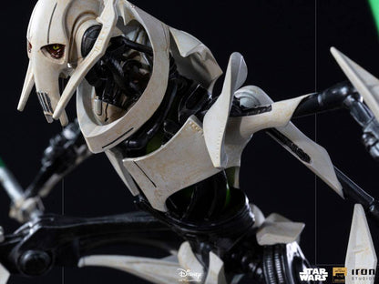 IRON STUDIOS - Star Wars Deluxe BDS Art Scale Statue 1/10 General Grievous