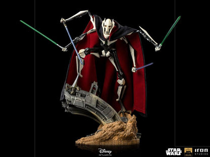 IRON STUDIOS - Star Wars Deluxe BDS Art Scale Statue 1/10 General Grievous