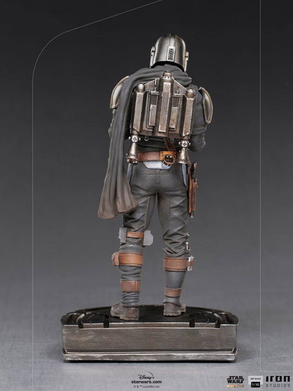 IRON STUDIO - Star Wars The Mandalorian Art Scale Statue 1:10 Mandalorian & Grogu