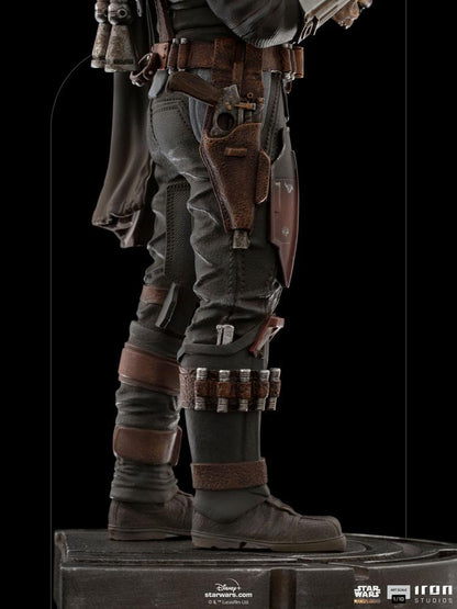 IRON STUDIO - Star Wars The Mandalorian Art Scale Statue 1:10 Mandalorian & Grogu