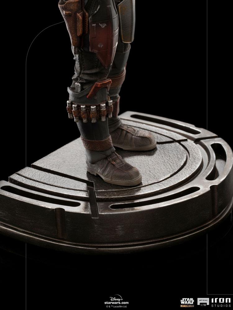 IRON STUDIO - Star Wars The Mandalorian Art Scale Statue 1:10 Mandalorian & Grogu