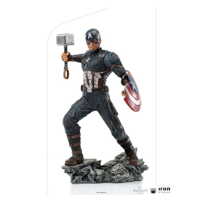 IRON STUDIO - Marvel - The Infinity Saga BDS Art Scale Statue 1:10 Captain America Ultimate