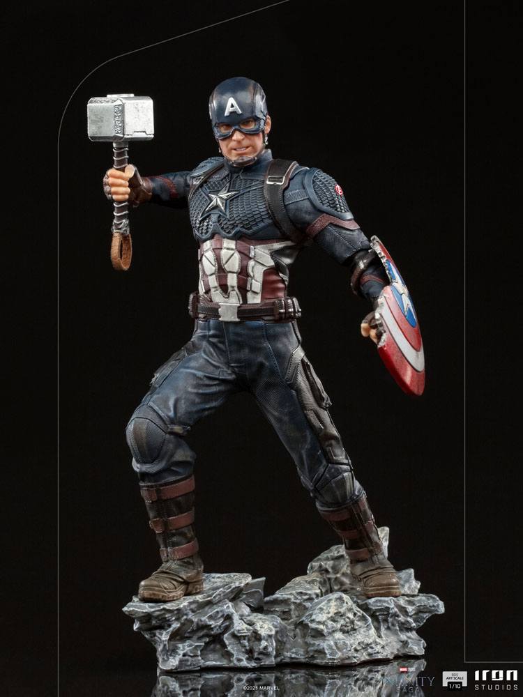 IRON STUDIO - Marvel - The Infinity Saga BDS Art Scale Statue 1:10 Captain America Ultimate