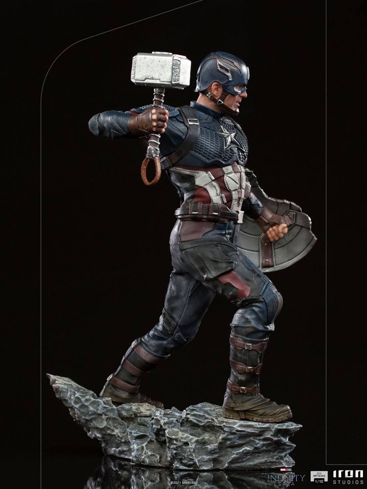 IRON STUDIO - Marvel - The Infinity Saga BDS Art Scale Statue 1:10 Captain America Ultimate