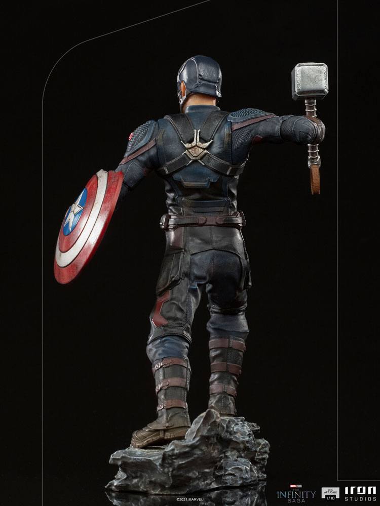 IRON STUDIO - Marvel - The Infinity Saga BDS Art Scale Statue 1:10 Captain America Ultimate