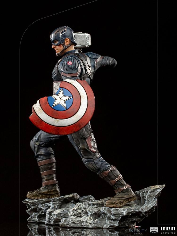 IRON STUDIO - Marvel - The Infinity Saga BDS Art Scale Statue 1:10 Captain America Ultimate