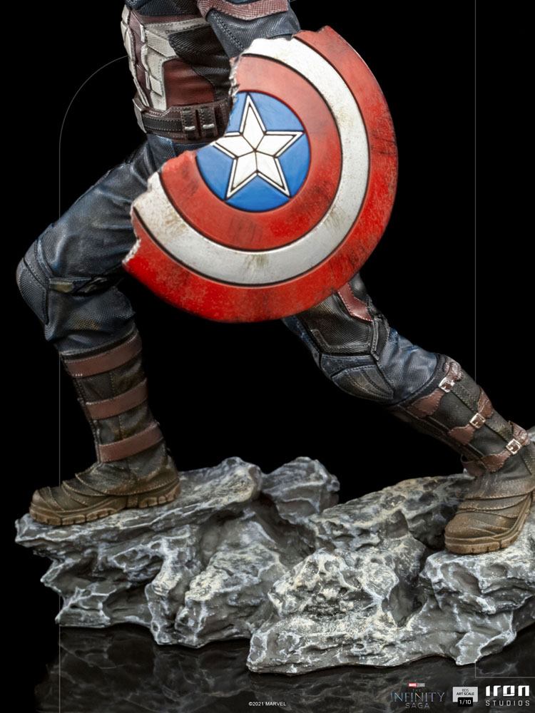 IRON STUDIO - Marvel - The Infinity Saga BDS Art Scale Statue 1:10 Captain America Ultimate