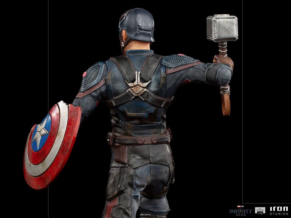 IRON STUDIO - Marvel - The Infinity Saga BDS Art Scale Statue 1:10 Captain America Ultimate