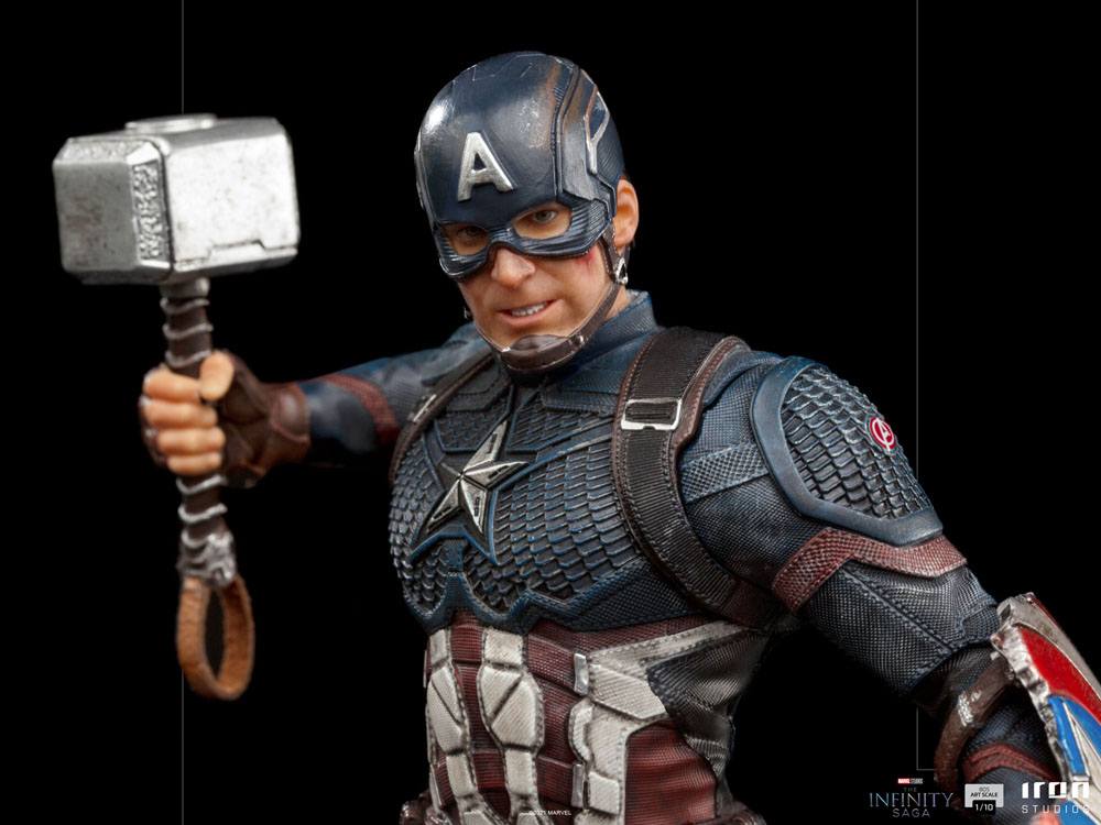 IRON STUDIO - Marvel - The Infinity Saga BDS Art Scale Statue 1:10 Captain America Ultimate