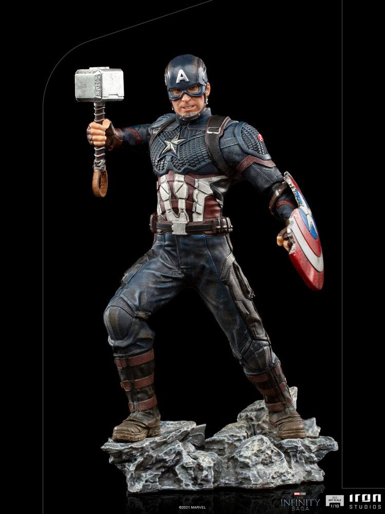 IRON STUDIO - Marvel - The Infinity Saga BDS Art Scale Statue 1:10 Captain America Ultimate