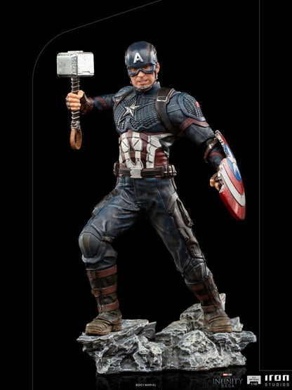 IRON STUDIO - Marvel - The Infinity Saga BDS Art Scale Statue 1:10 Captain America Ultimate