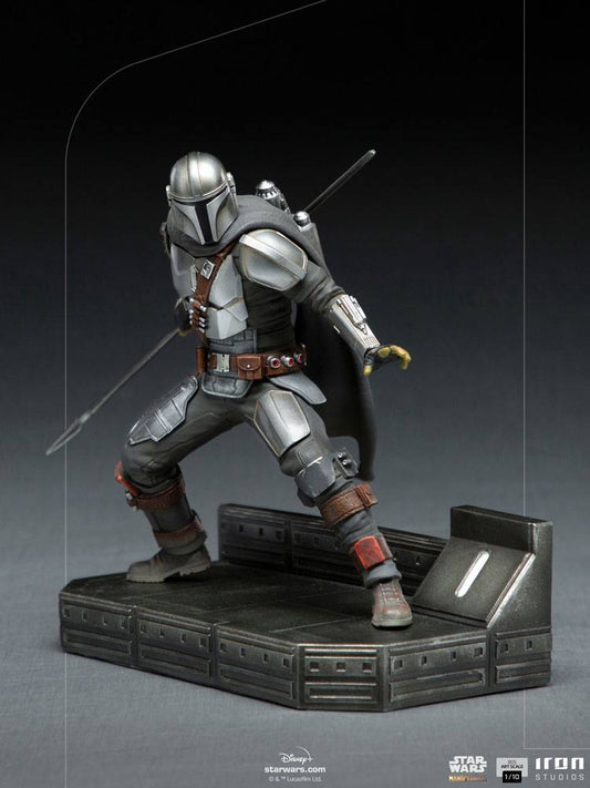 IRON STUDIO - Star Wars The Mandalorian BDS Art Scale Statue 1:10 Mandalorian