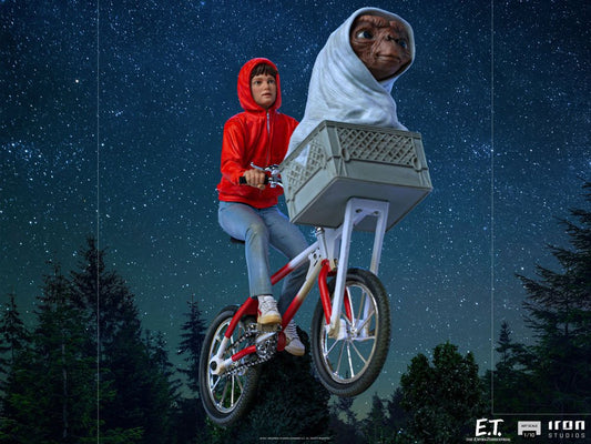 IRON STUDIO - E.T. The Extra-Terrestrial Art Scale Statue 1:10 E.T. & Elliot
