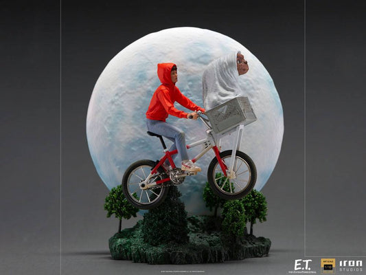 IRON STUDIO - E.T. The Extra-Terrestrial DeLuxe Art Scale Statue 1:10 E.T. & Elliot