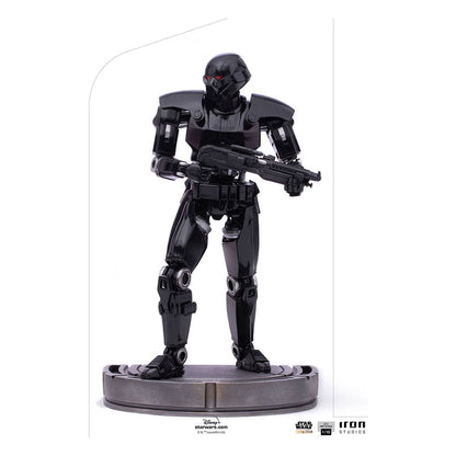 IRON STUDIO - Star Wars The Mandalorian BDS Art Scale Statue 1:10 Dark Trooper