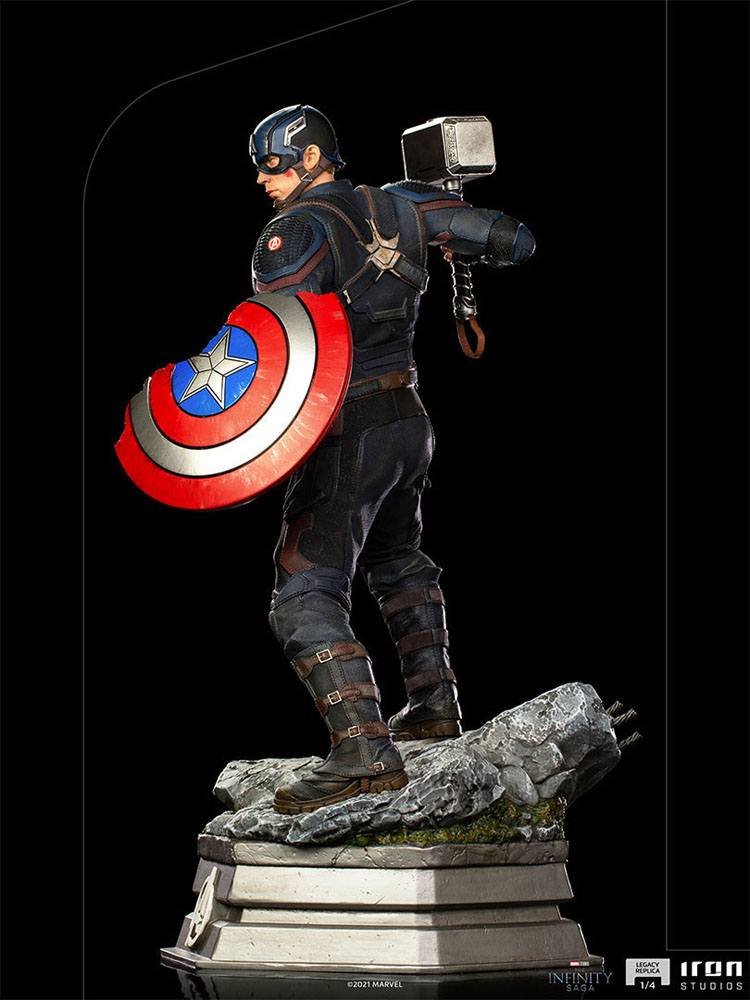 IRON STUDIO - Marvel - Avengers Infinity Saga Legacy Replica Statue 1:4 Captain America