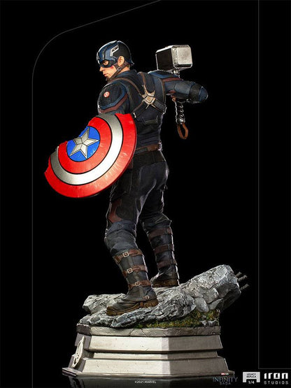 IRON STUDIO - Marvel - Avengers Infinity Saga Legacy Replica Statue 1:4 Captain America