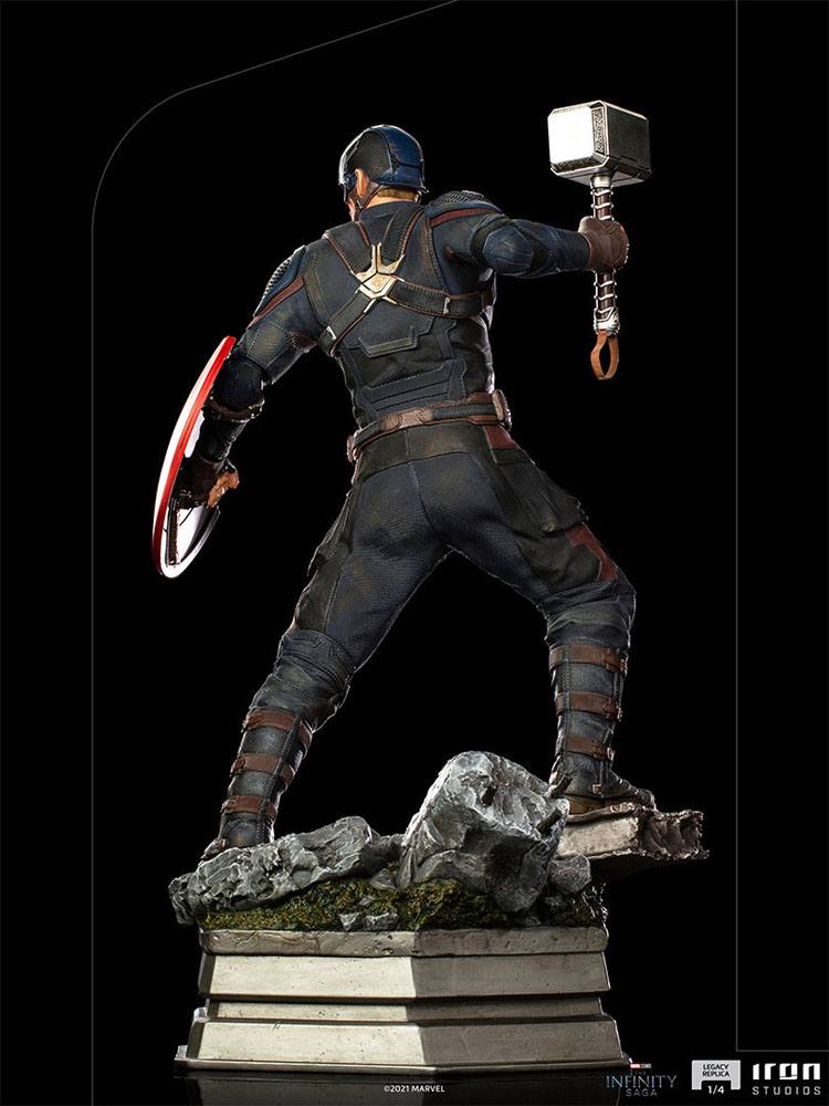 IRON STUDIO - Marvel - Avengers Infinity Saga Legacy Replica Statue 1:4 Captain America
