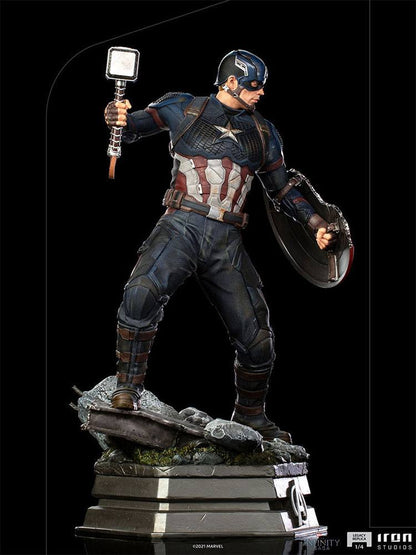 IRON STUDIO - Marvel - Avengers Infinity Saga Legacy Replica Statue 1:4 Captain America