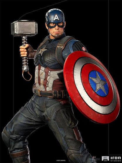 IRON STUDIO - Marvel - Avengers Infinity Saga Legacy Replica Statue 1:4 Captain America
