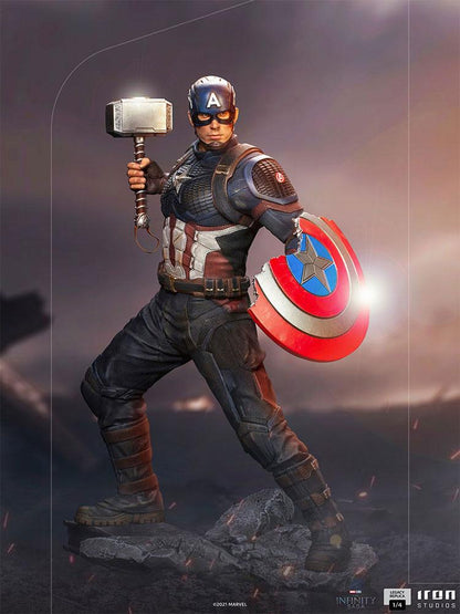 IRON STUDIO - Marvel - Avengers Infinity Saga Legacy Replica Statue 1:4 Captain America