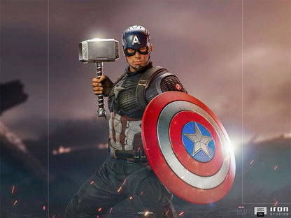 IRON STUDIO - Marvel - Avengers Infinity Saga Legacy Replica Statue 1:4 Captain America