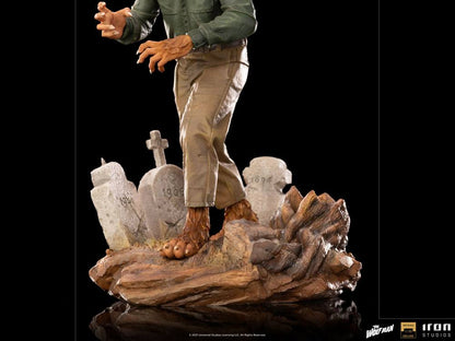 OFFERTA IRON STUDIOS - Universal Monsters Deluxe Art Scale Statue 1/10 The Wolf Man