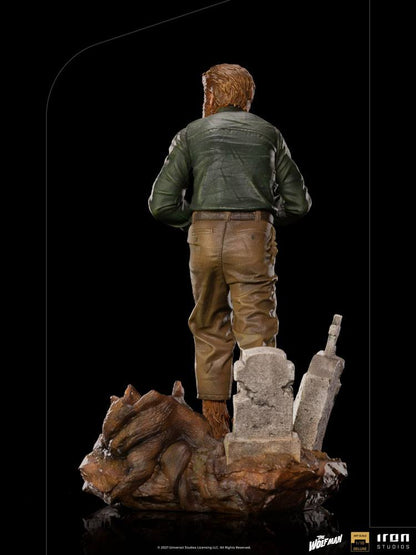 OFFERTA IRON STUDIOS - Universal Monsters Deluxe Art Scale Statue 1/10 The Wolf Man