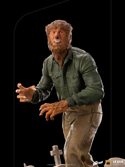 OFFERTA IRON STUDIOS - Universal Monsters Deluxe Art Scale Statue 1/10 The Wolf Man