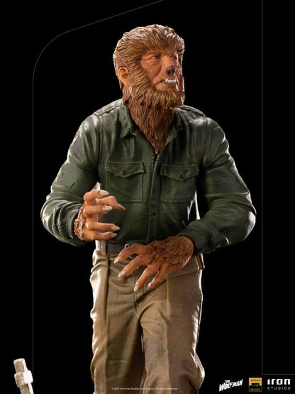 OFFERTA IRON STUDIOS - Universal Monsters Deluxe Art Scale Statue 1/10 The Wolf Man