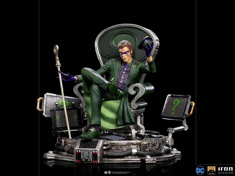 IRON STUDIO - Dc Comics - DeLuxe Art Scale Statue 1:10 The Riddler