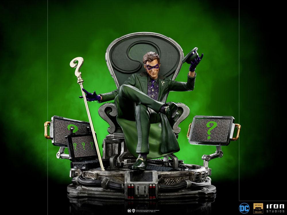 IRON STUDIO - Dc Comics - DeLuxe Art Scale Statue 1:10 The Riddler