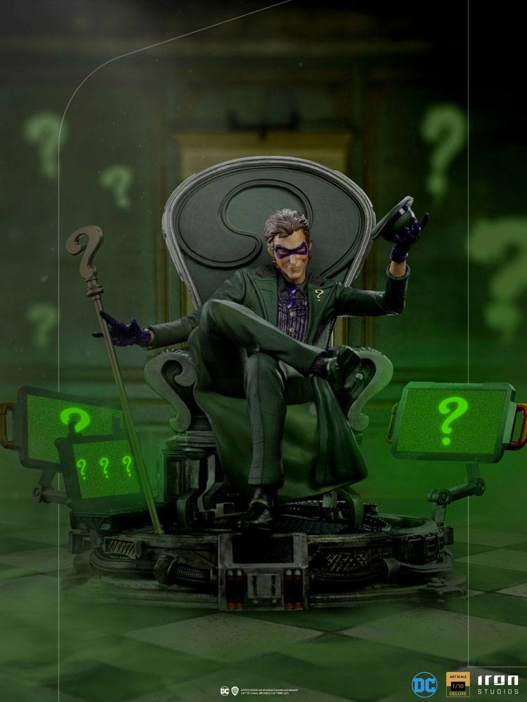 IRON STUDIO - Dc Comics - DeLuxe Art Scale Statue 1:10 The Riddler