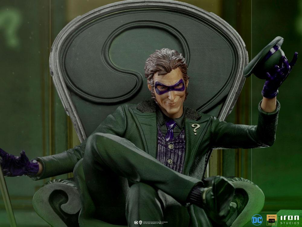 IRON STUDIO - Dc Comics - DeLuxe Art Scale Statue 1:10 The Riddler