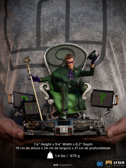 IRON STUDIO - Dc Comics - DeLuxe Art Scale Statue 1:10 The Riddler