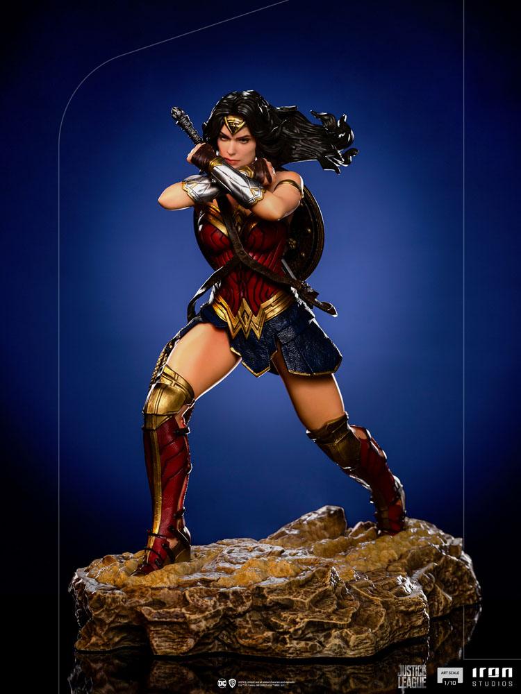 IRON STUDIO - Dc Comics - Zack Snyder's Justice League Art Scale Statue 1:10 Wonder Woman