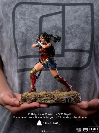 IRON STUDIO - Dc Comics - Zack Snyder's Justice League Art Scale Statue 1:10 Wonder Woman