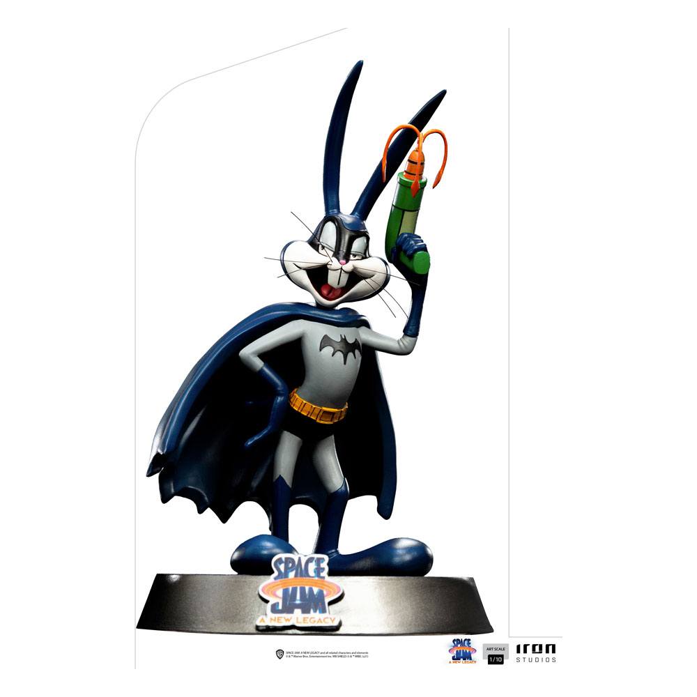 IRON STUDIO - Space Jam a New Legacy Art Scale Statue 1:10 Bugs Bunny Batman