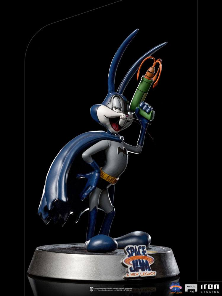 IRON STUDIO - Space Jam a New Legacy Art Scale Statue 1:10 Bugs Bunny Batman