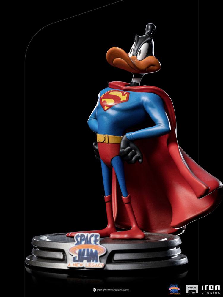 IRON STUDIO - Space Jam a New Legacy Art Scale Statue 1:10 Daffy Duck Superman