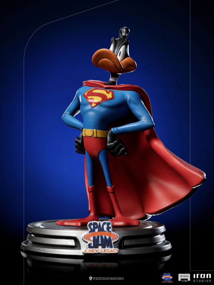 IRON STUDIO - Space Jam a New Legacy Art Scale Statue 1:10 Daffy Duck Superman