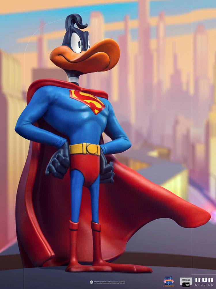 IRON STUDIO - Space Jam a New Legacy Art Scale Statue 1:10 Daffy Duck Superman