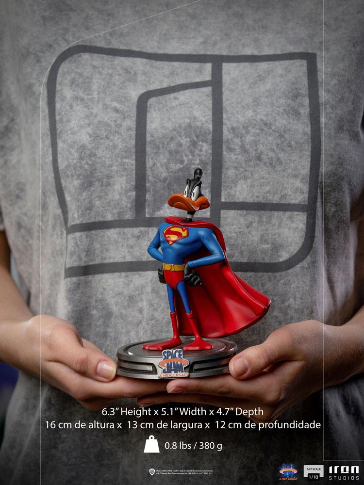 IRON STUDIO - Space Jam a New Legacy Art Scale Statue 1:10 Daffy Duck Superman