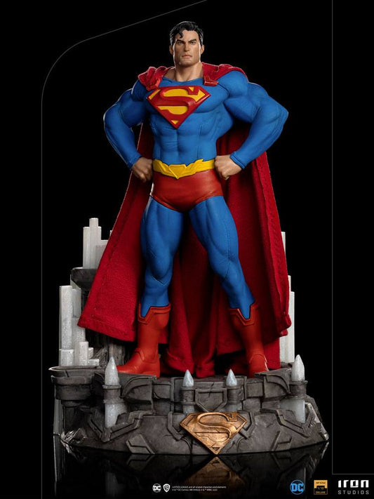 IRON STUDIO - Dc Comics - Art Scale Statue 1:10 Superman Unleashed DeLuxe