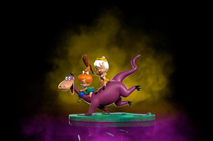 IRON STUDIO - The Flintstones Art Scale Statue 1:10 Dino, Pebbles and Bamm-Bamm