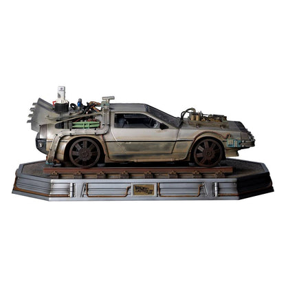 IRON STUDIO - Back to The Future III Art Scale Statue 1:10 DeLorean