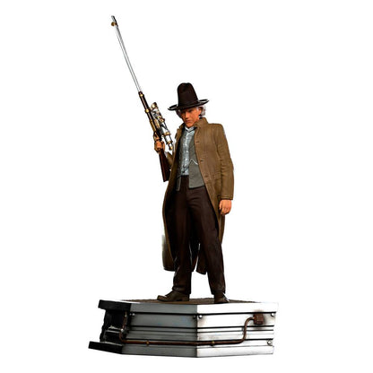 IRON STUDIO - Back to The Future III Art Scale Statue 1:10 Doc Brown