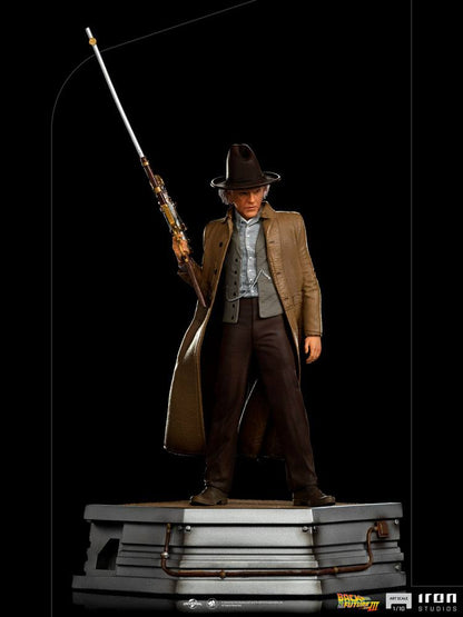 IRON STUDIO - Back to The Future III Art Scale Statue 1:10 Doc Brown
