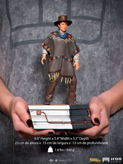 IRON STUDIO - Back to The Future III Art Scale Statue 1:10 Marty McFly